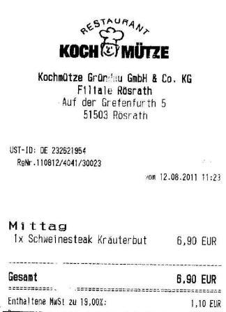 mdlg Hffner Kochmtze Restaurant